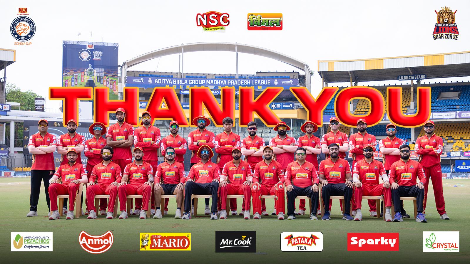 Jabalpur Royal Lions banner backdrop