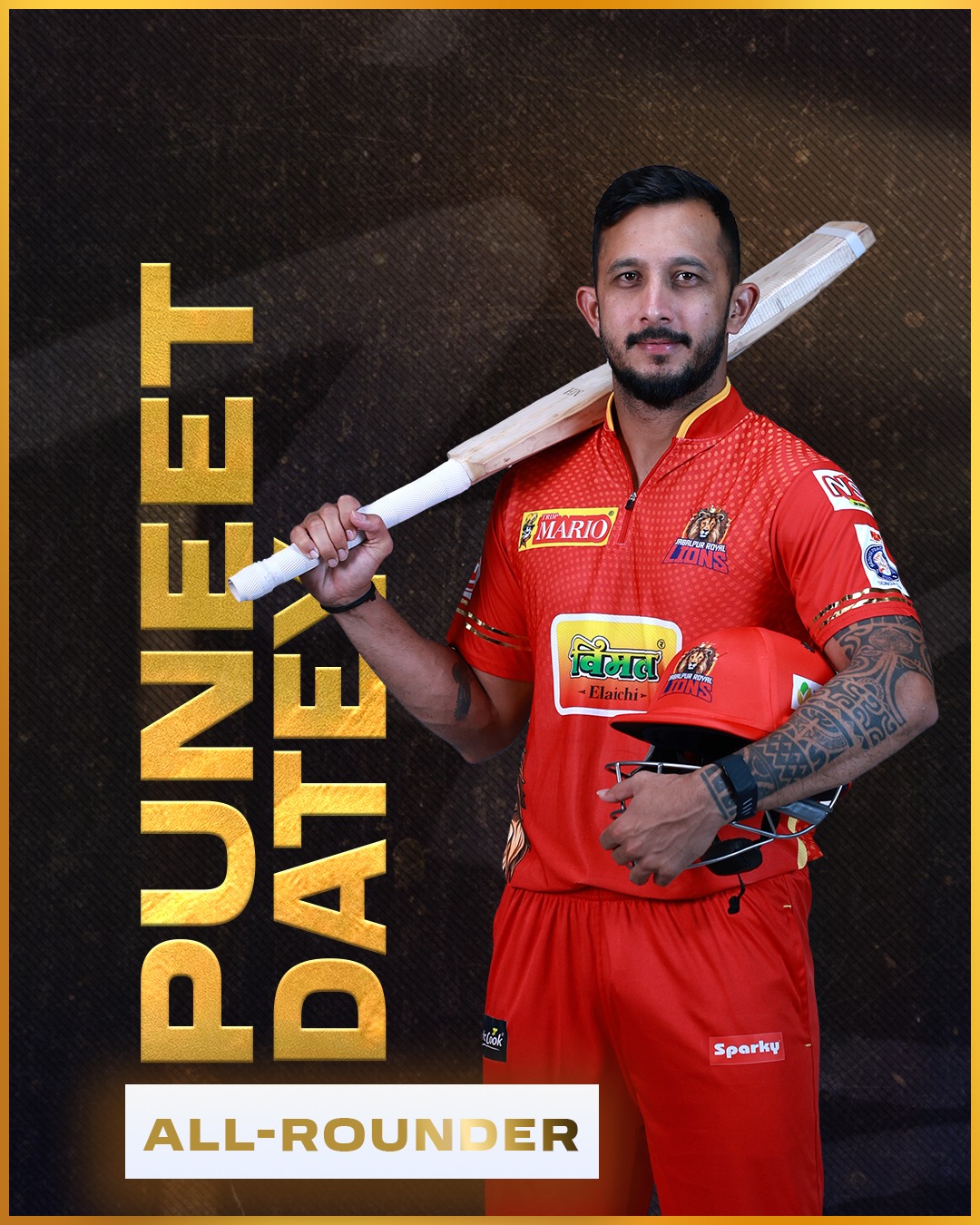 Jabalpur Royal Lions squad card 12