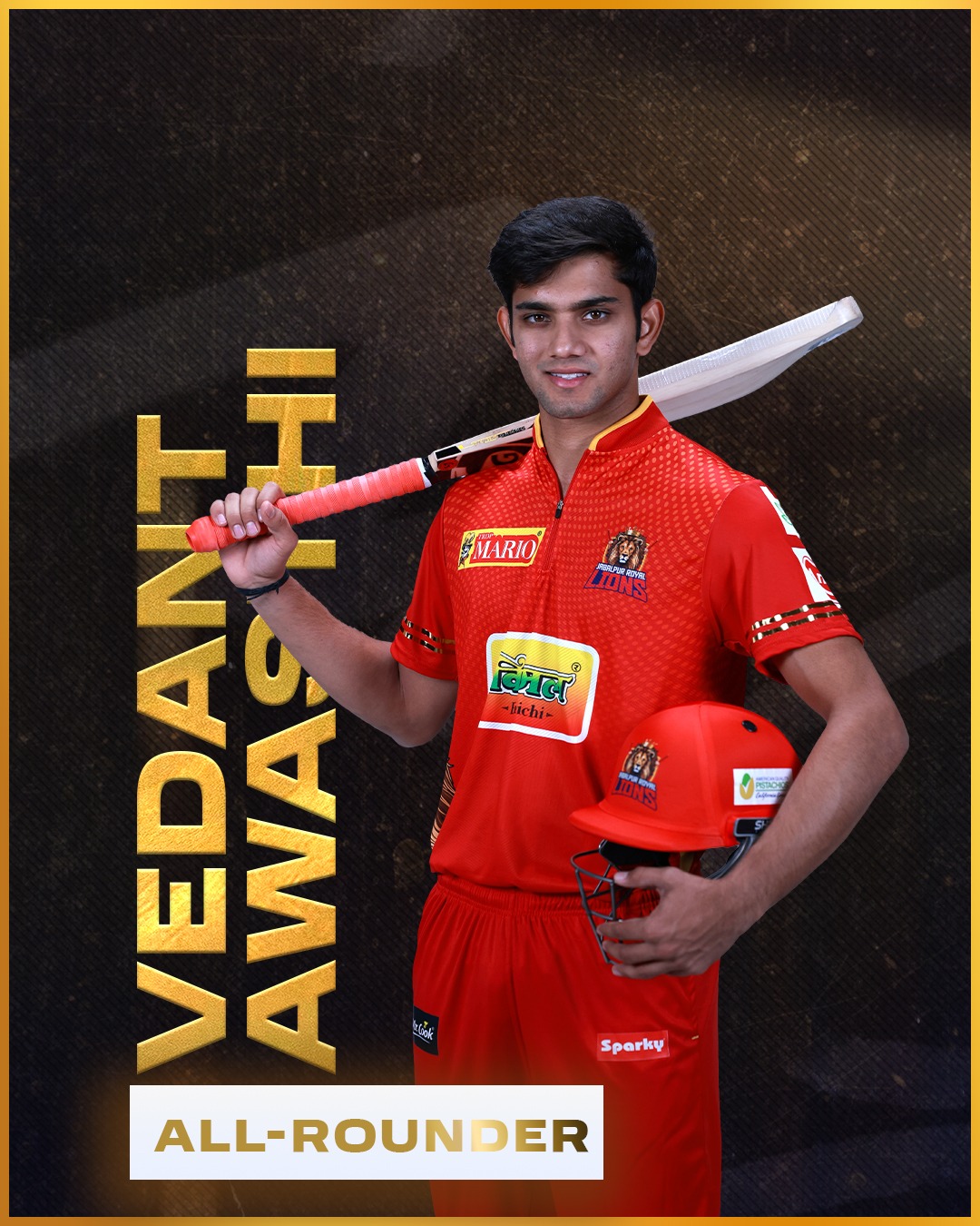 Jabalpur Royal Lions squad card 15